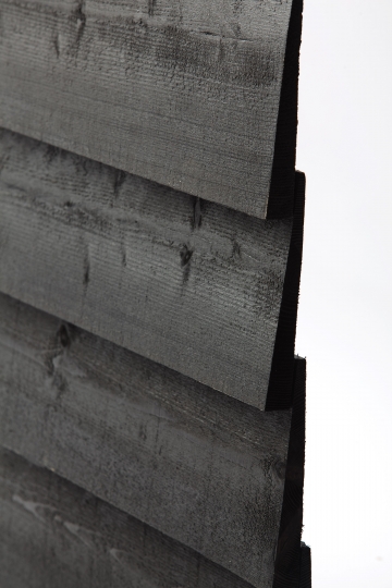 Q-CLAD BLACK 1 COAT (175mm) FEATHEREDGE