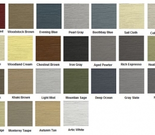 HARDIE PLANK CEMENT CLADDING COLORS